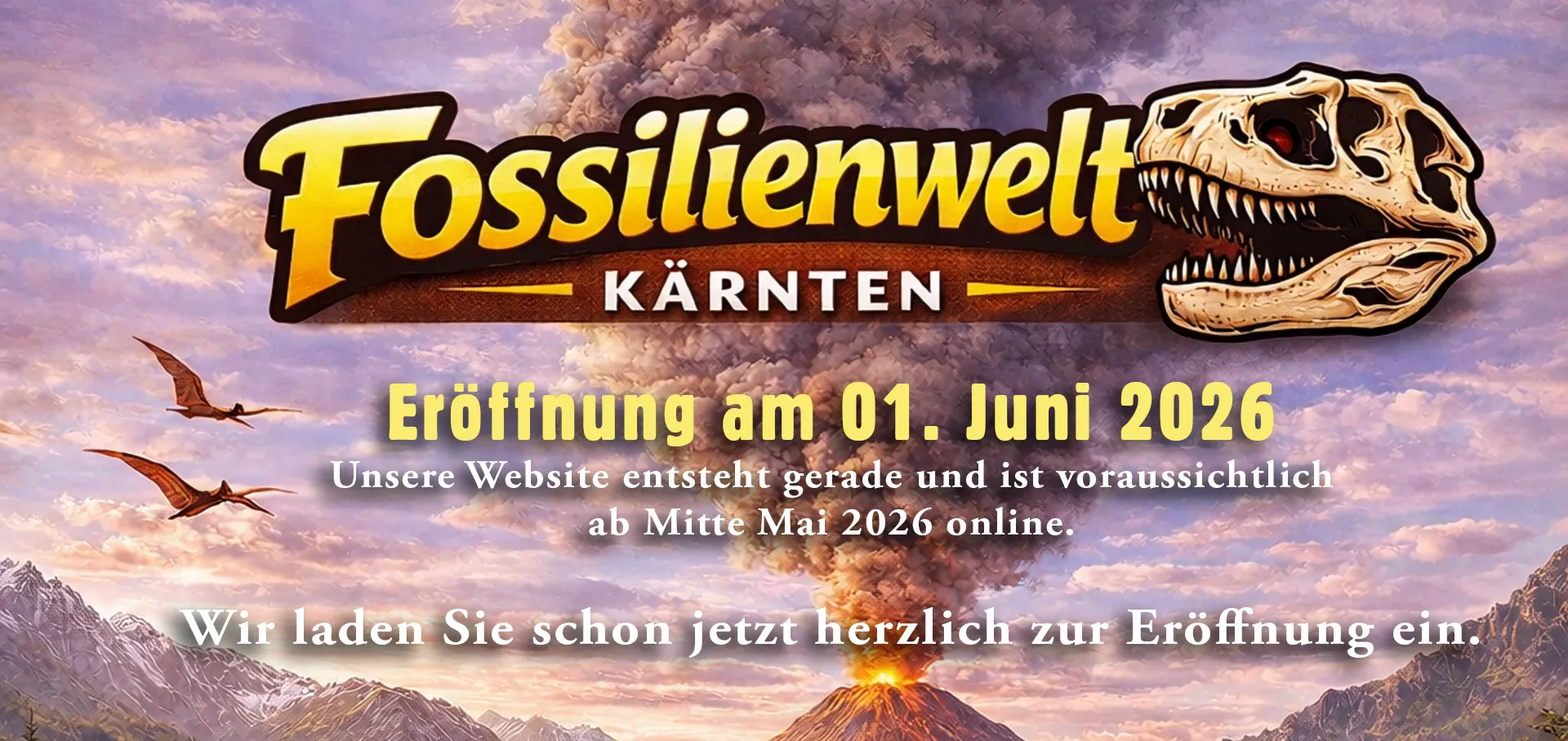 Fossilienwelt Kärnten Coming Soon